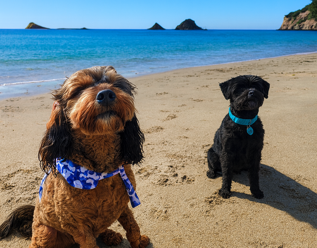James and Porter, pub dogs at the Pour House