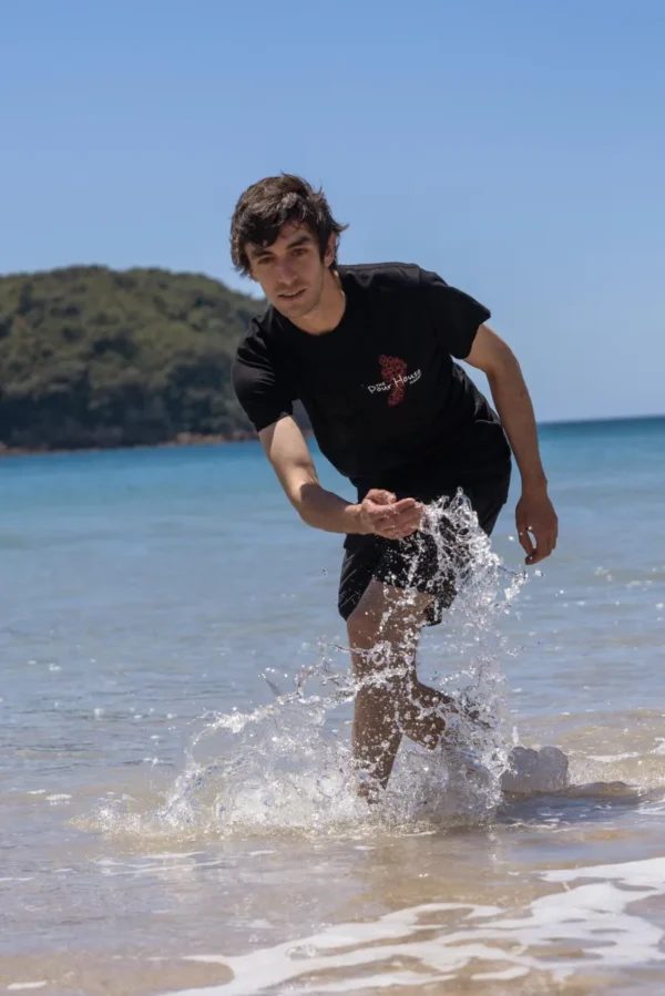 Black T-Shirt - Men - Image 2